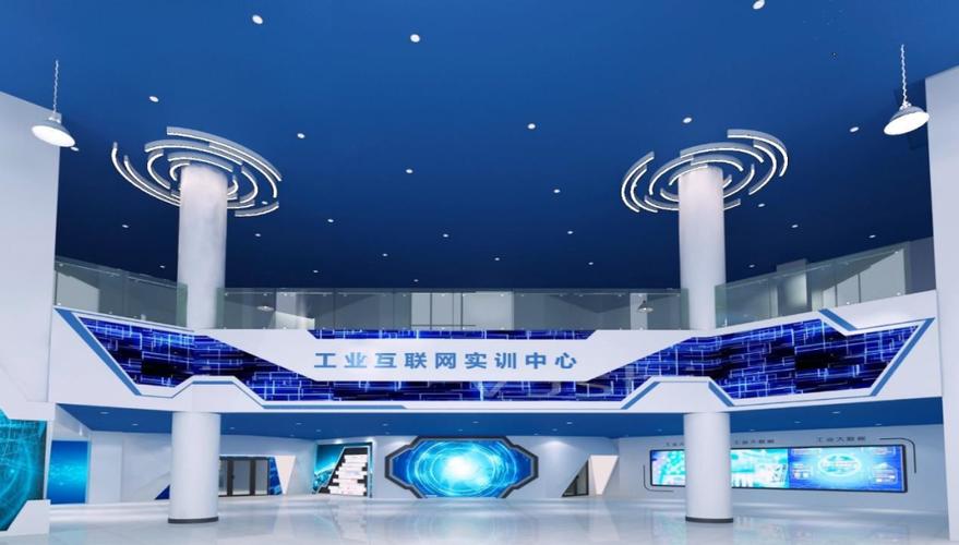 6 个功能区:工业互联网体验展示中心,大数据综合实训区,工业互联网